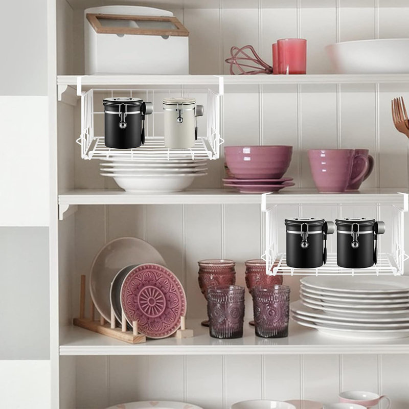 Foldable Metal Wire Rack Basket