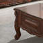 Table à thé rétro et simple sculptée