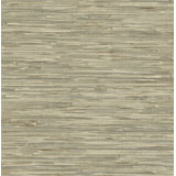 Exhale Light Brown Woven Faux Grasscloth Wallpaper