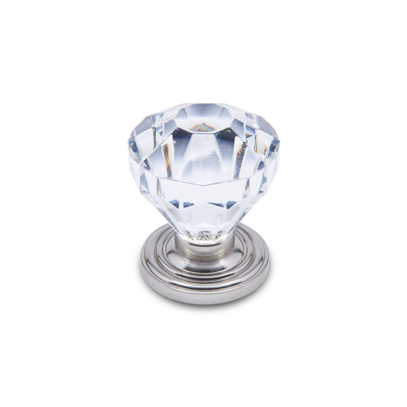 CK Series Geometric Knob, Satin Nickel (Pewter)