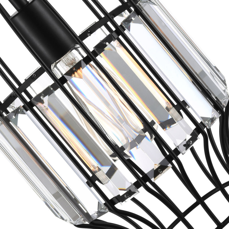 Luminaire suspendu géométrique simple à 1 lumière
