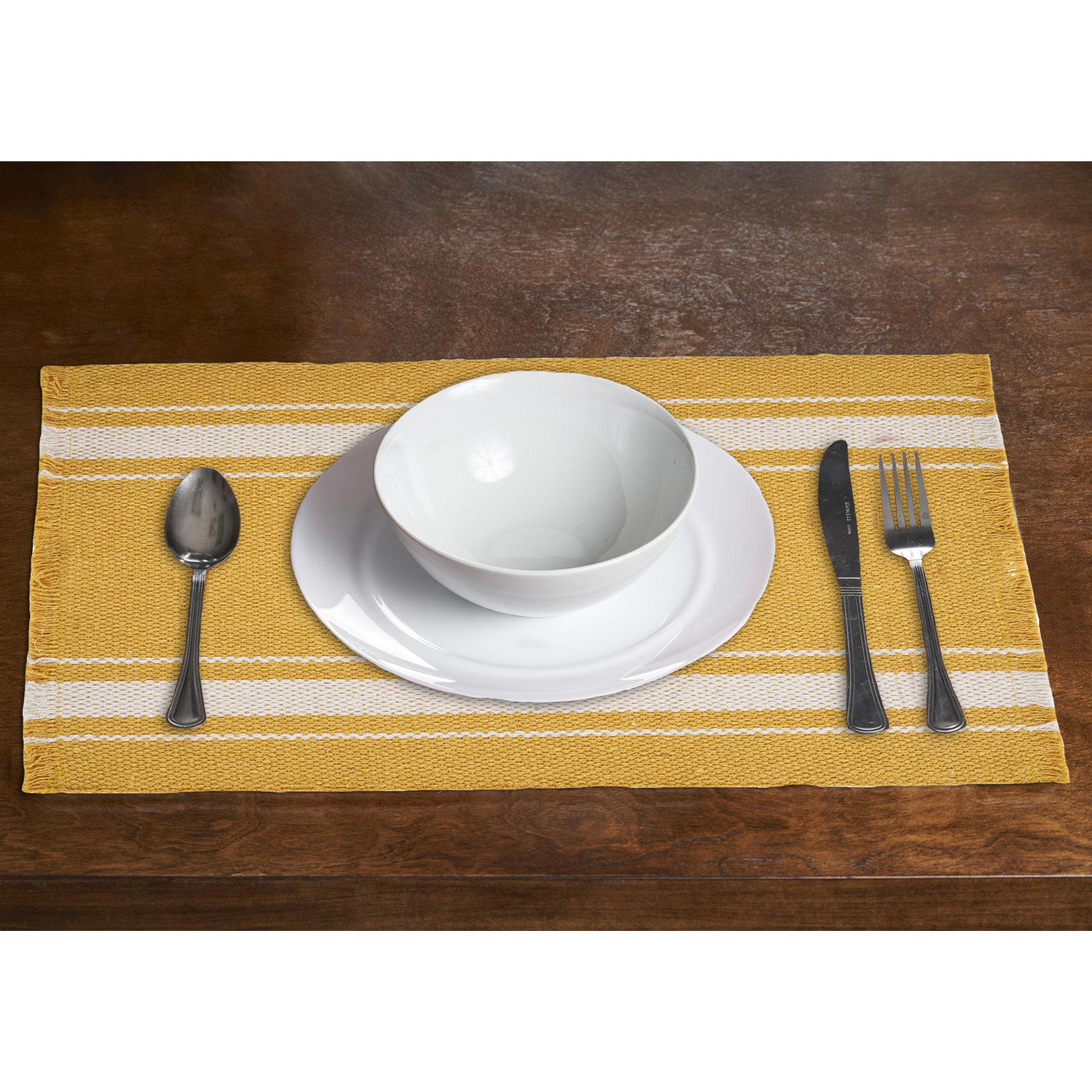 Navona Fringed 19" Placemat