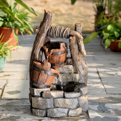 Davlin Weather Resistant Floor Fountain