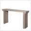 Console moderne minimaliste en bois de 58 po pour vestibule, salon et couloir - Décoration polyvalente-668195961