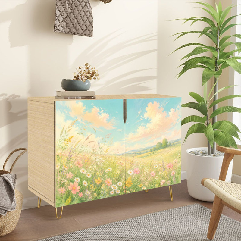 Buffet avec rangement Wildflower Meadow Daisies