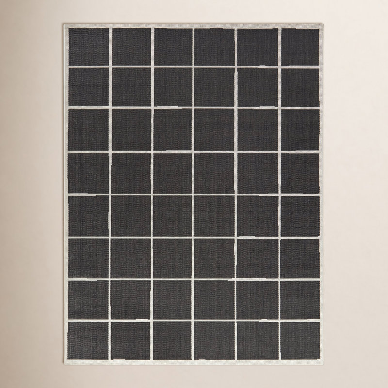 Tapis intérieur / extérieur moderne Messier, Rectangle 5 pi 3 po x 7 pi