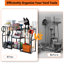48.5x11.5x31 Inch Garden Tool Storage Organizer Rust Resistance