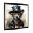 Black Single Picture Framed