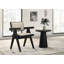 Ensemble de chaises avec accoudoirs et console
