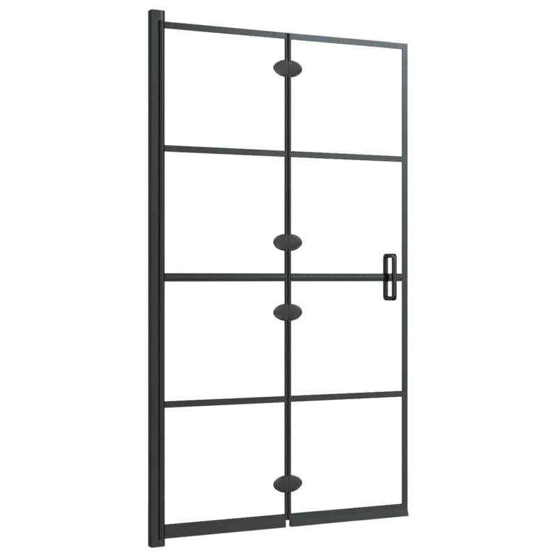 Cabine de douche rectangulaire encadrée l 31,5 po x H 55,1 po