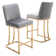 24" Upholstered Counter Stool
