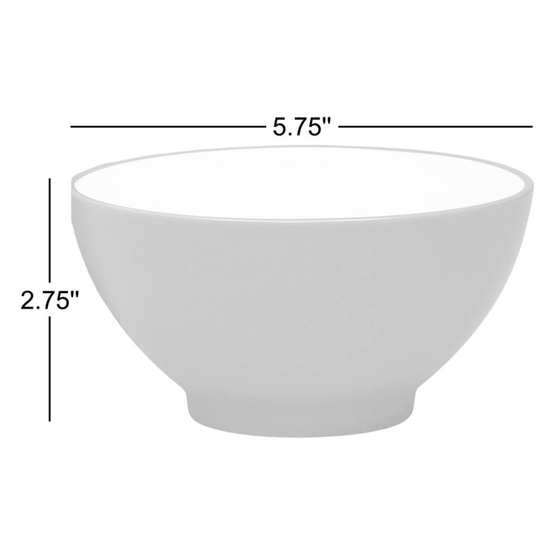 Bols à riz Noritake Colorwave, 5-3 / 4 po, 20 oz., Graphite