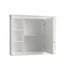 Armoire de rangement murale moderne avec miroir et 6 tablettes ouvertes pour salle de bain-1454279188