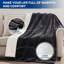 Couverture chauffante en flanelle et en sherpa Sealy-92298869-92298868