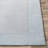 Dolma Handmade Loomed Wool Gray/Aqua Rug-22223257