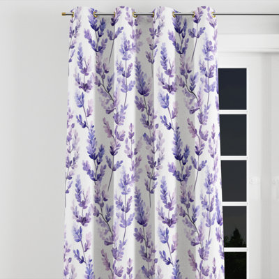 Panneaux de rideaux Boho - Rideau à œillets abstrait Boncho - 1 panneau