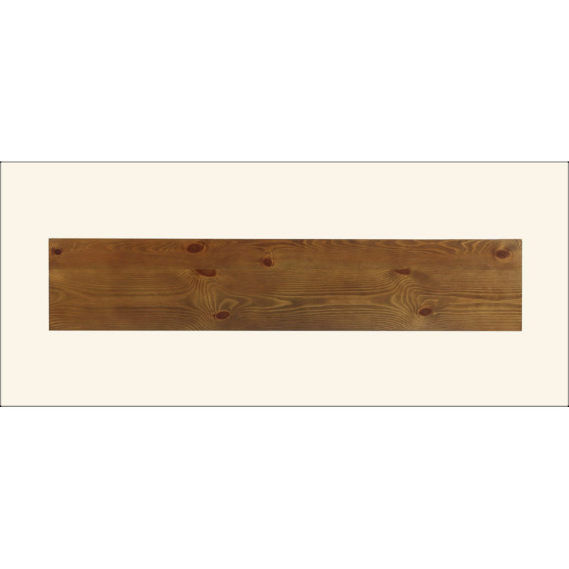 Garrison Oak Finish Console Table, 35" H x 60" W x 12" D