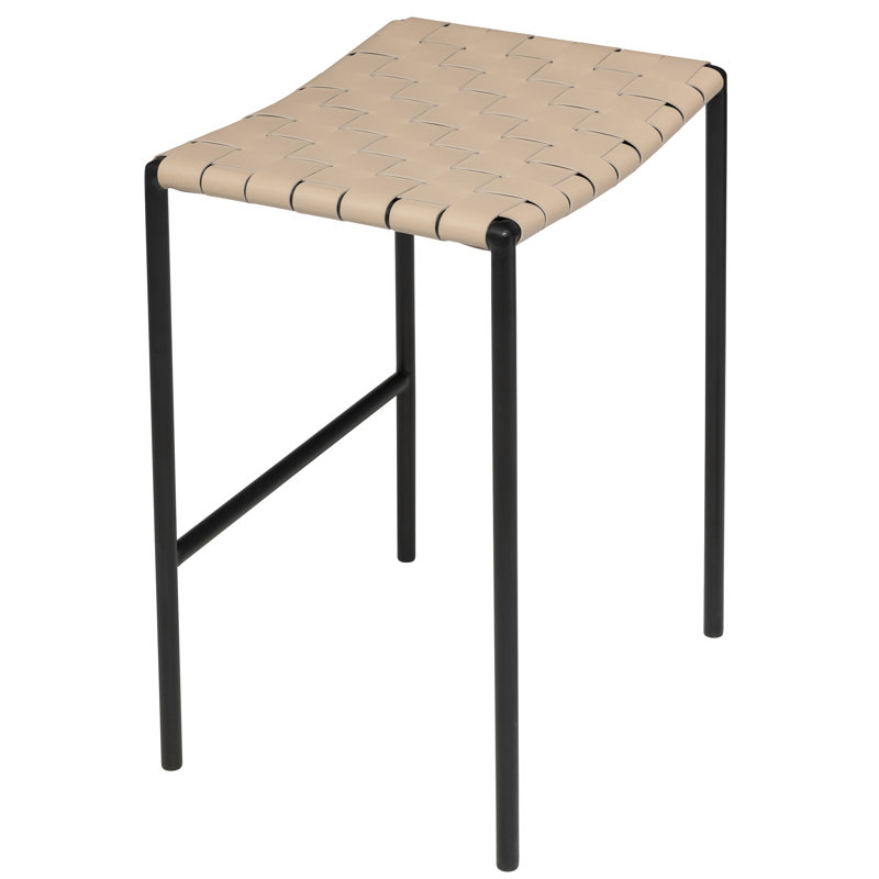Tabouret de bar et de comptoir Laimonas, Tabouret de comptoir (siège d'une hauteur de 26 p, Sable