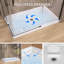60'' W 36'' D Rectangular Double Shower Base