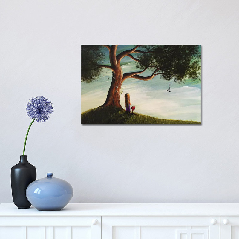 Their Favorite Place - Print on Canvas, 30.48 cm H x 45.72 cm W, Wrapped Canvas