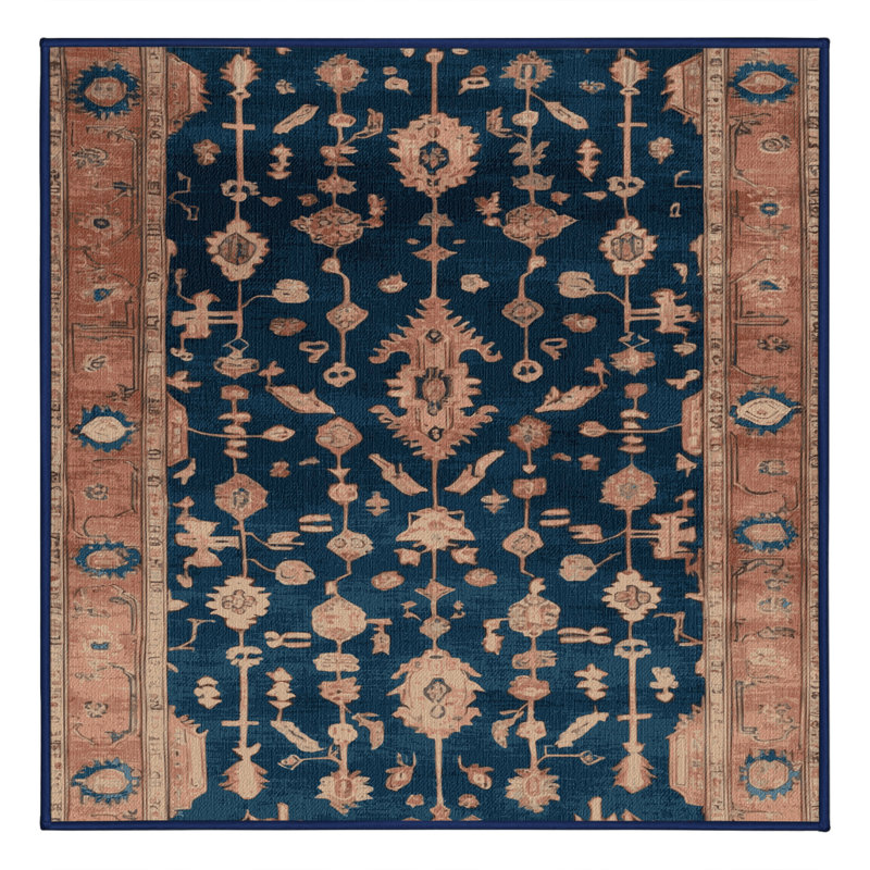 Tapis gris lavable à la machine