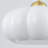 1-light Dimmable Milk Glass Single Pendant