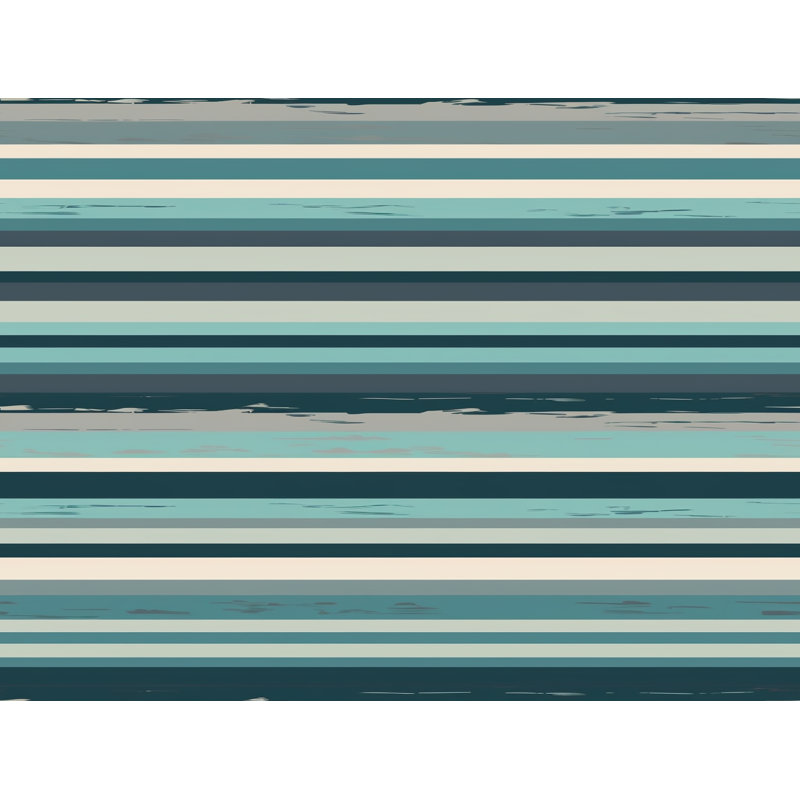 Couverture polaire à carreaux, Jeté, Rayé, Bleu clair / gris