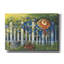 Aaraya Morning Glories On The Fence On Canvas par Carol Rowan, reproduction-459936667
