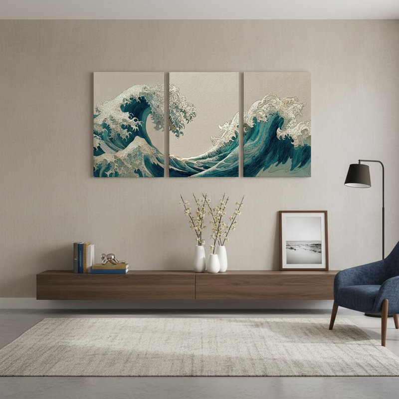 3 Piece Wrapped Canvas Print