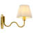 Wave Squiggle Arm Wall Sconce In Black-101991391