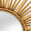 Helios Convex Metal Wall Mirror