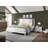 Mid-century Modern Solid Wood Bed Frame With Headboard-1844767752-1827925393
