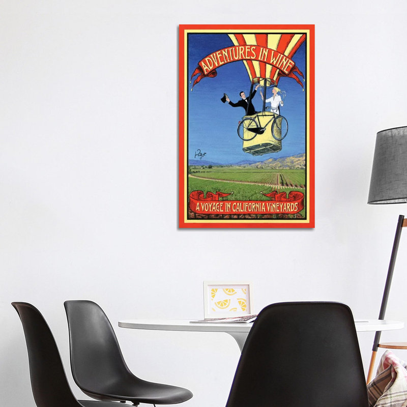 Adventures In Wine by Jean-Pierre Got - Wrapped Canvas Print, 101.6 cm H x 66.04 cm W x 1.91 cm D