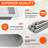 Blenzia 25x22 Drop In Kitchen Sink 25 Inch Topmount 16 Gauge Handmade Stainless Steel Single Bowl Overmount Sinks 25" X 22" X 9"
