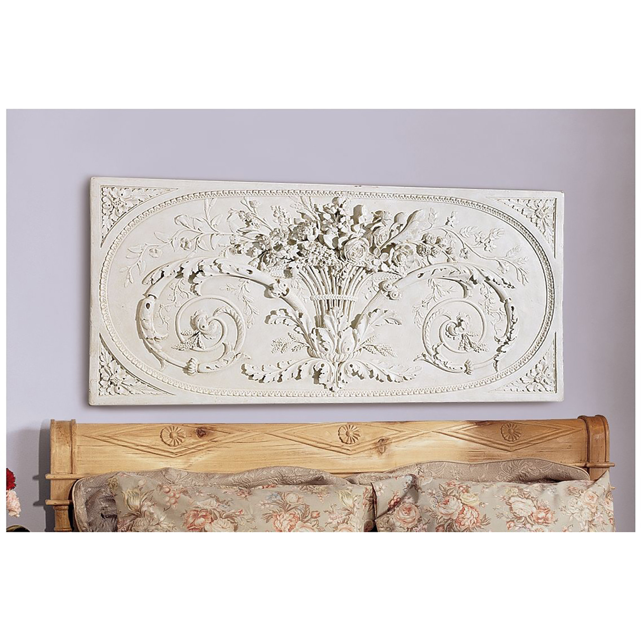 Design Toscano Le Bouquet Grand Frieze Wall Sculpture & Reviews | Wayfair