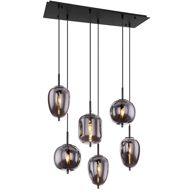 Jinesh 6 - Light Kitchen Island Pendant