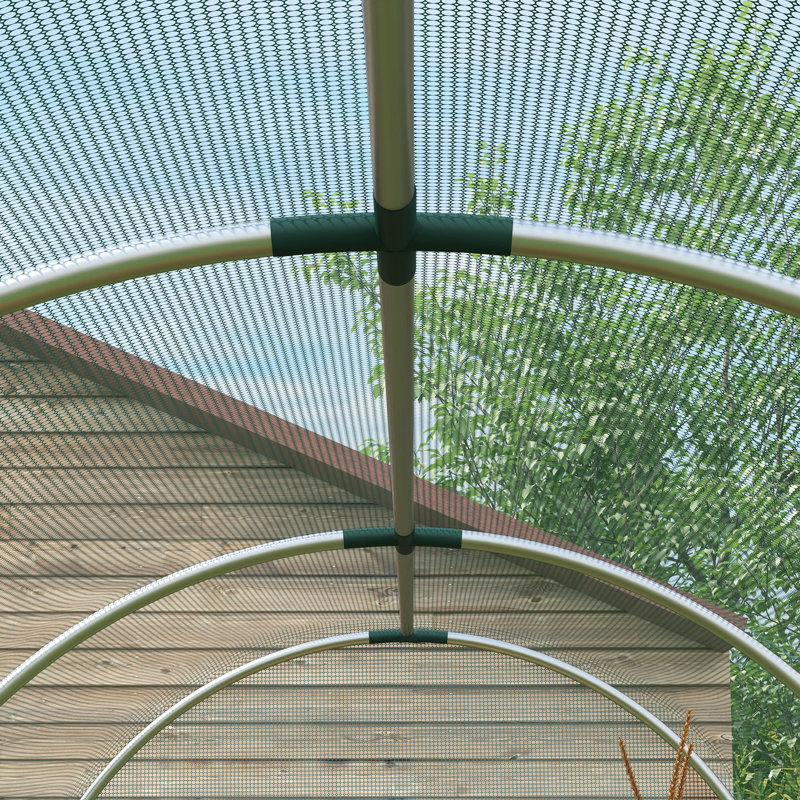Hobby Crop Cage, Green, 144"D