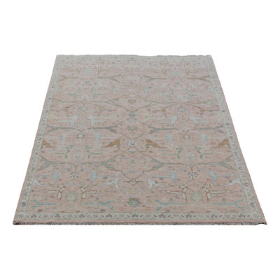 Hand Knotted Wool Paisley Indoor / Outdoor Rug