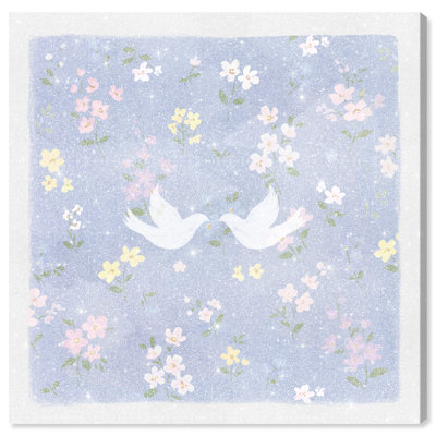 Love Doves Print by Oliver Gal