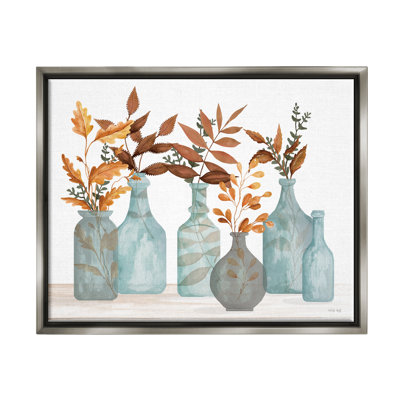 "Varied Botanical Foliage Leaves", art mural sur toile par Cindy Jacobs