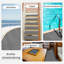 Annesia 240cm L x 90cm W Plastic Interlocking Deck Plank in Grey