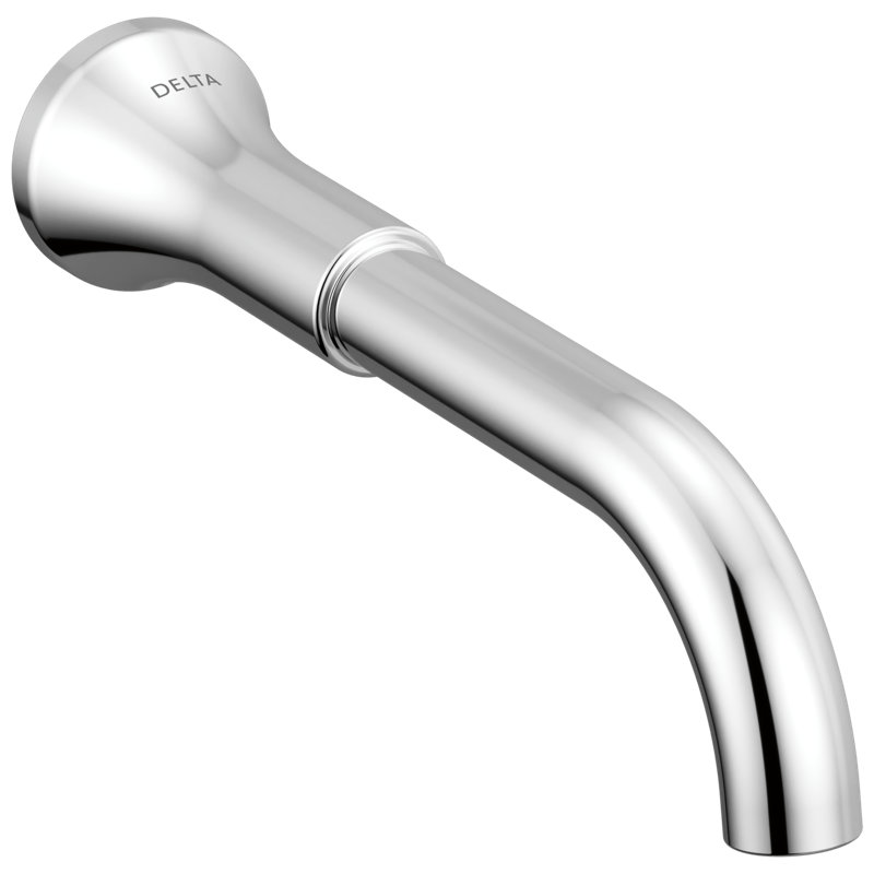 Two Handle Wall Mount Bathroom Faucet, Chrome