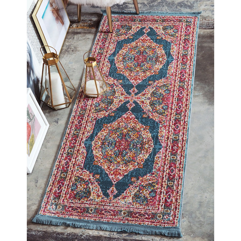 Paren Oriental Indoor Rug, Runner 2'7" x 10'