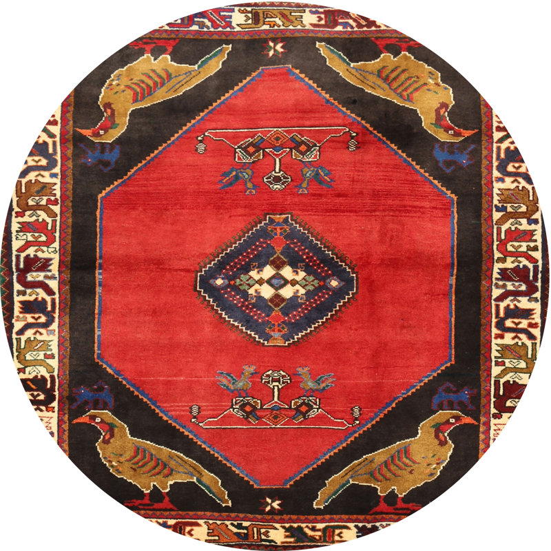 Oriental Indoor Rug, Round 48"