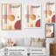 «Art Nouveau Elegance in Retro Pink Gold», reproduction sur toile-310263427-534797793