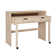 Hundo Contemporary Minimalist Extendable Desk with Drawers