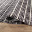 Tapis rayé noir ivoire Abani Rugs BUR120A Delastre-1162037158