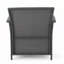 Fauteuil club d'extérieur en rotin PE-2114706573