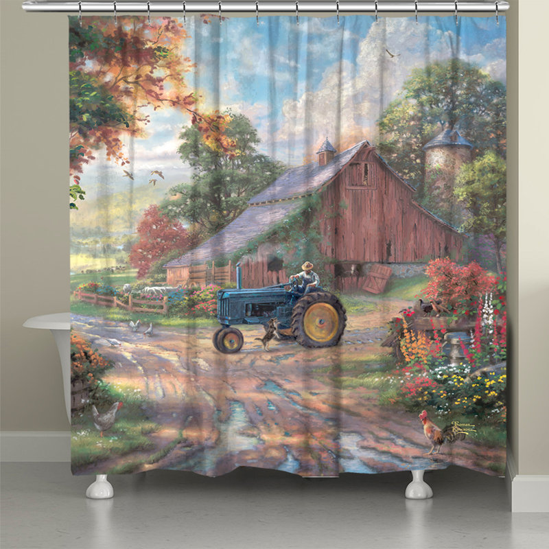 Rideau de douche Thomas Kinkade