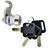 Mail Manager Locking Security Post Mounted Mailbox-16109902